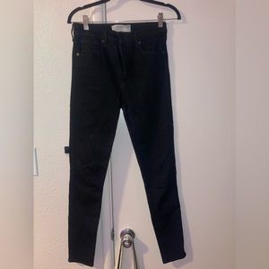 A&F black skinny jeans